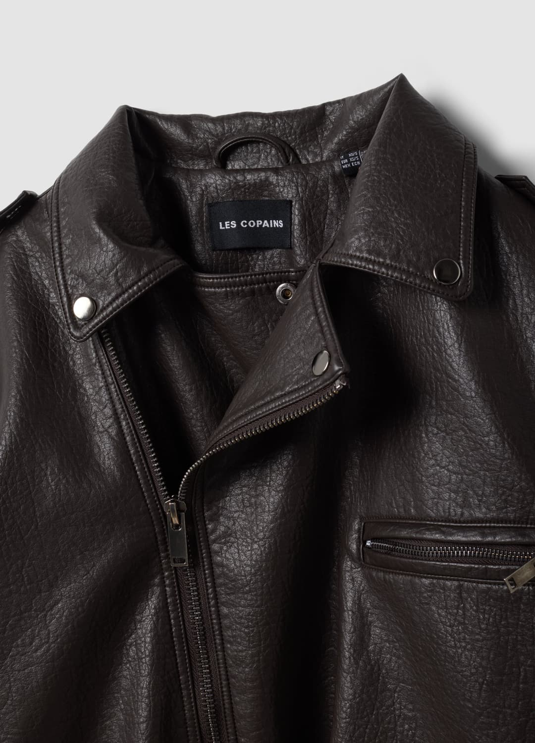Giacca Marrone Biker In Misto Viscosa | OVS Giacca Marrone Biker In Misto Viscosa - 5 | OVS