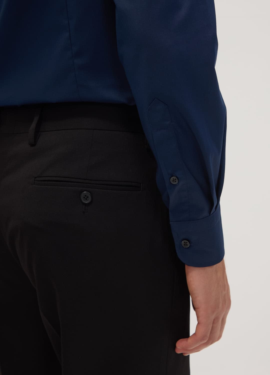Camicia Blu Slim Fit Con Collo Button Down Easy Iron | OVS Camicia Blu Slim Fit Con Collo Button Down Easy Iron - 3 | OVS
