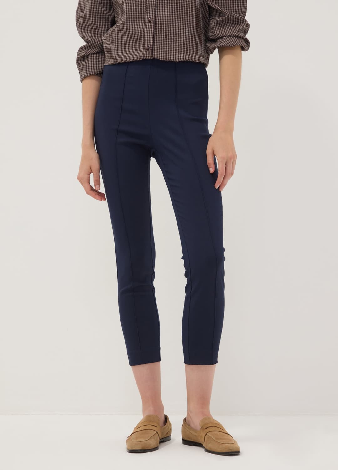 Leggings Blu In Viscosa Elasticizzato Slim Fit | OVS Leggings Blu In Viscosa Elasticizzato Slim Fit - 1 | OVS