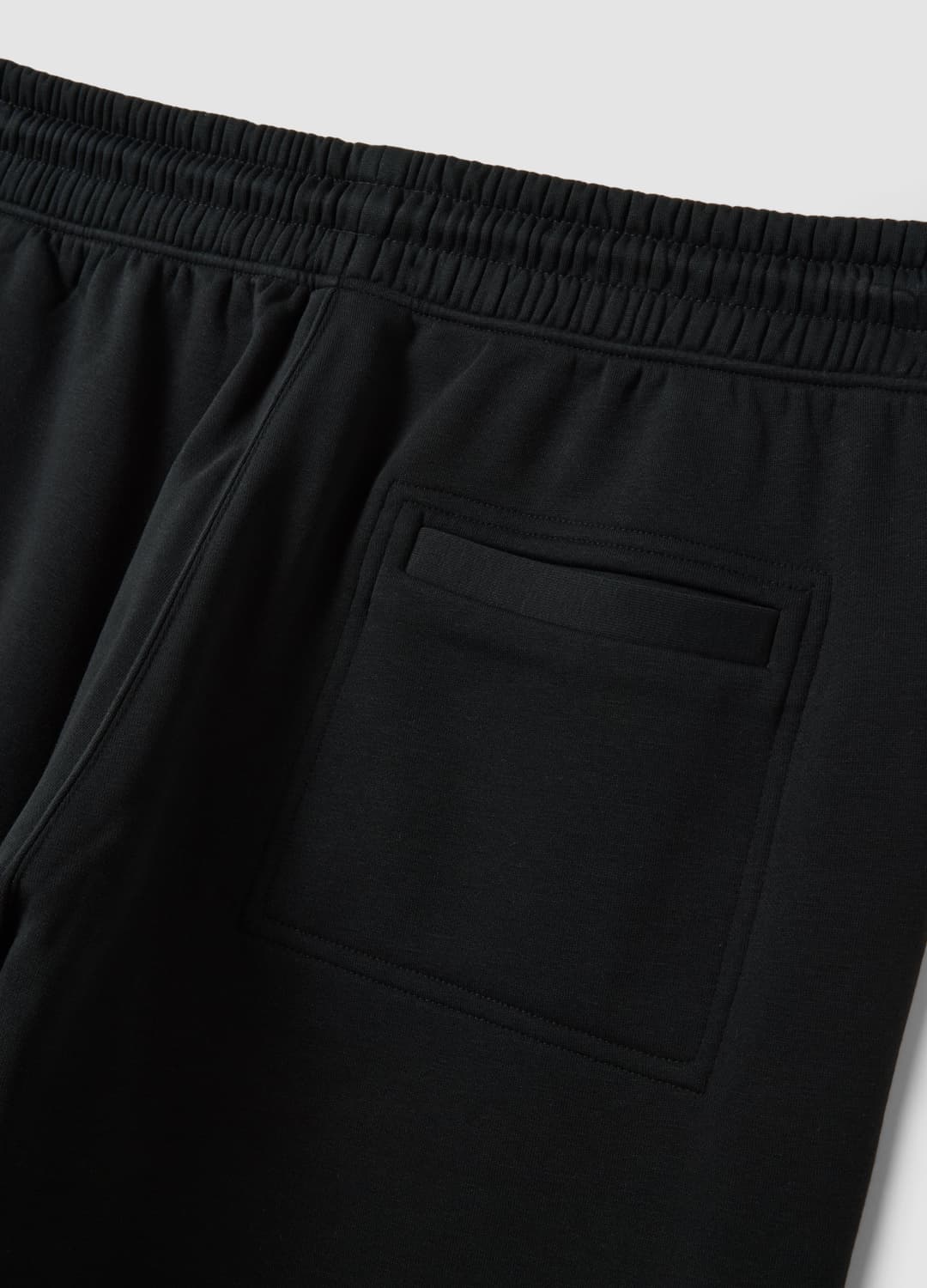 Jogger Neri In Misto Cotone Con Fondo A Polsino E Coulisse | OVS Jogger Neri In Misto Cotone Con Fondo A Polsino E Coulisse - 1 | OVS