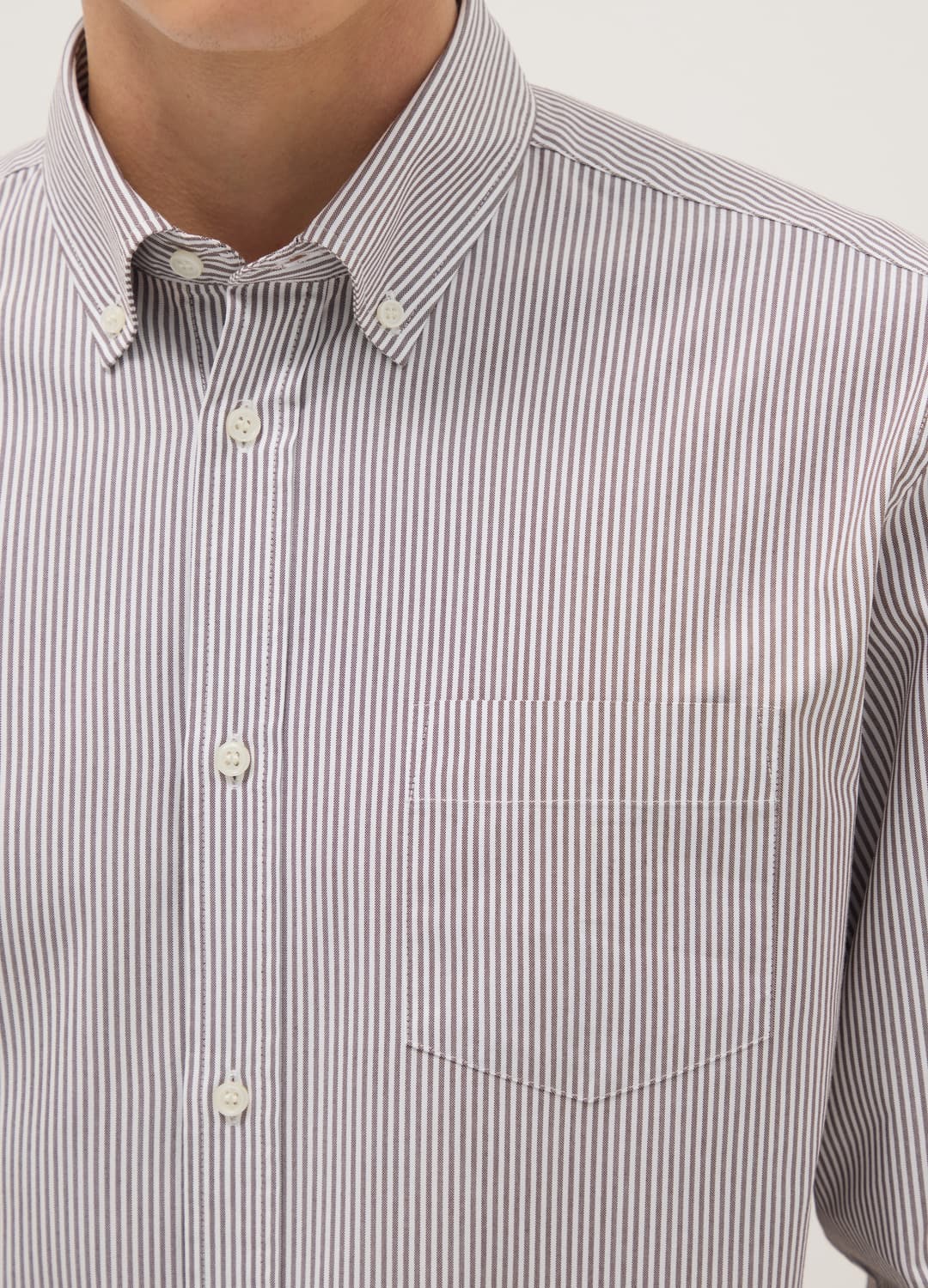 Camicia A Righe Regular Fit In Tessuto Coolmax® | OVS Camicia A Righe Regular Fit In Tessuto Coolmax® - 1 | OVS