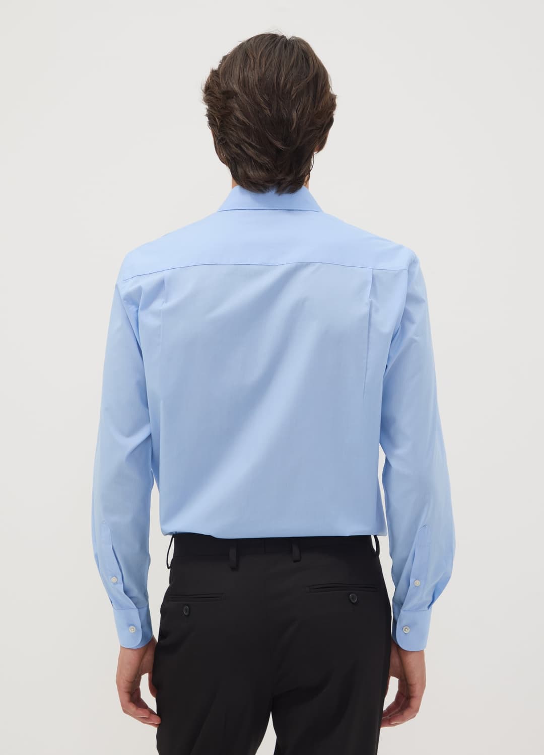 Camicia Azzurra Regular Fit Con Colletto Classico Easy Iron | OVS Camicia Azzurra Regular Fit Con Colletto Classico Easy Iron - 3 | OVS