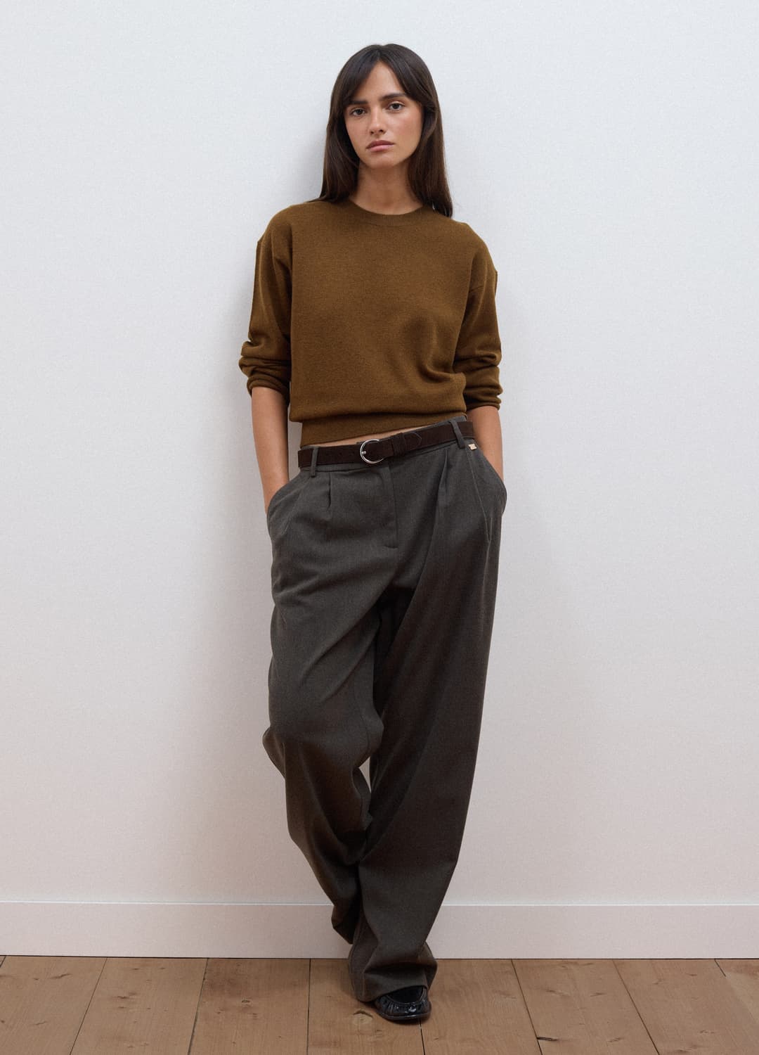 Violetter Pullover Aus Reiner Wolle Mit Rundhalsausschnitt Und Oversize-fit | OVS Violetter Pullover Aus Reiner Wolle Mit Rundhalsausschnitt Und Oversize-fit - 8 | OVS