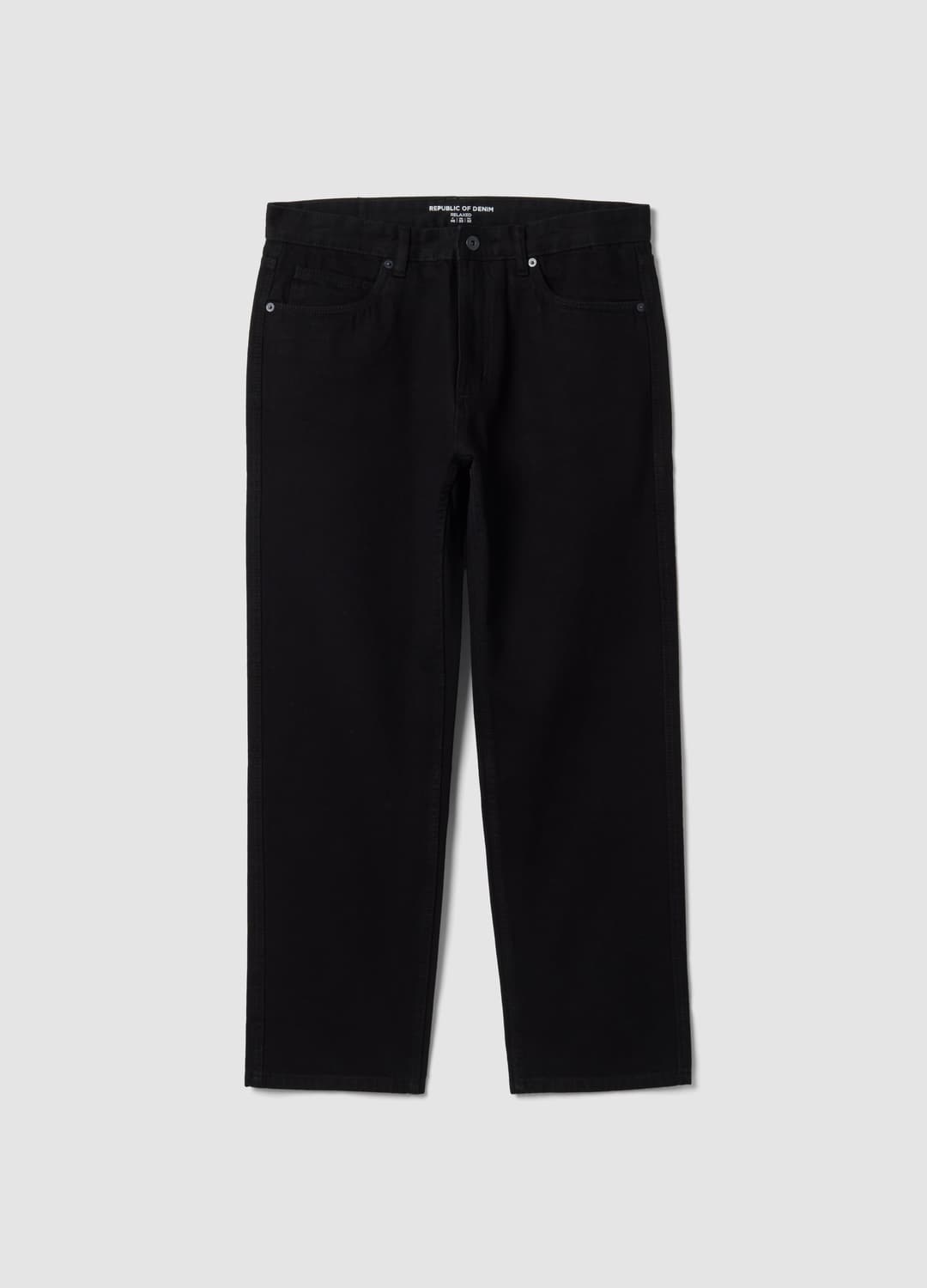Jeans Denim Neri In Puro Cotone Relaxed Fit | OVS Jeans Denim Neri In Puro Cotone Relaxed Fit - 0 | OVS