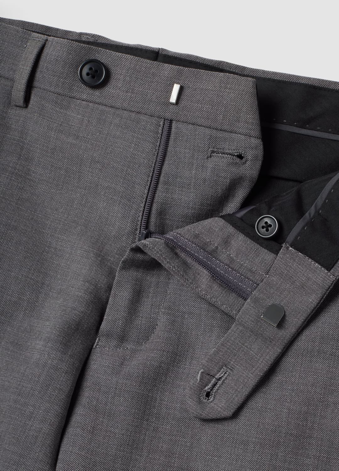 Graue Slim-fit-anzughose Aus Stretch-viskose | OVS Graue Slim-fit-anzughose Aus Stretch-viskose - 5 | OVS
