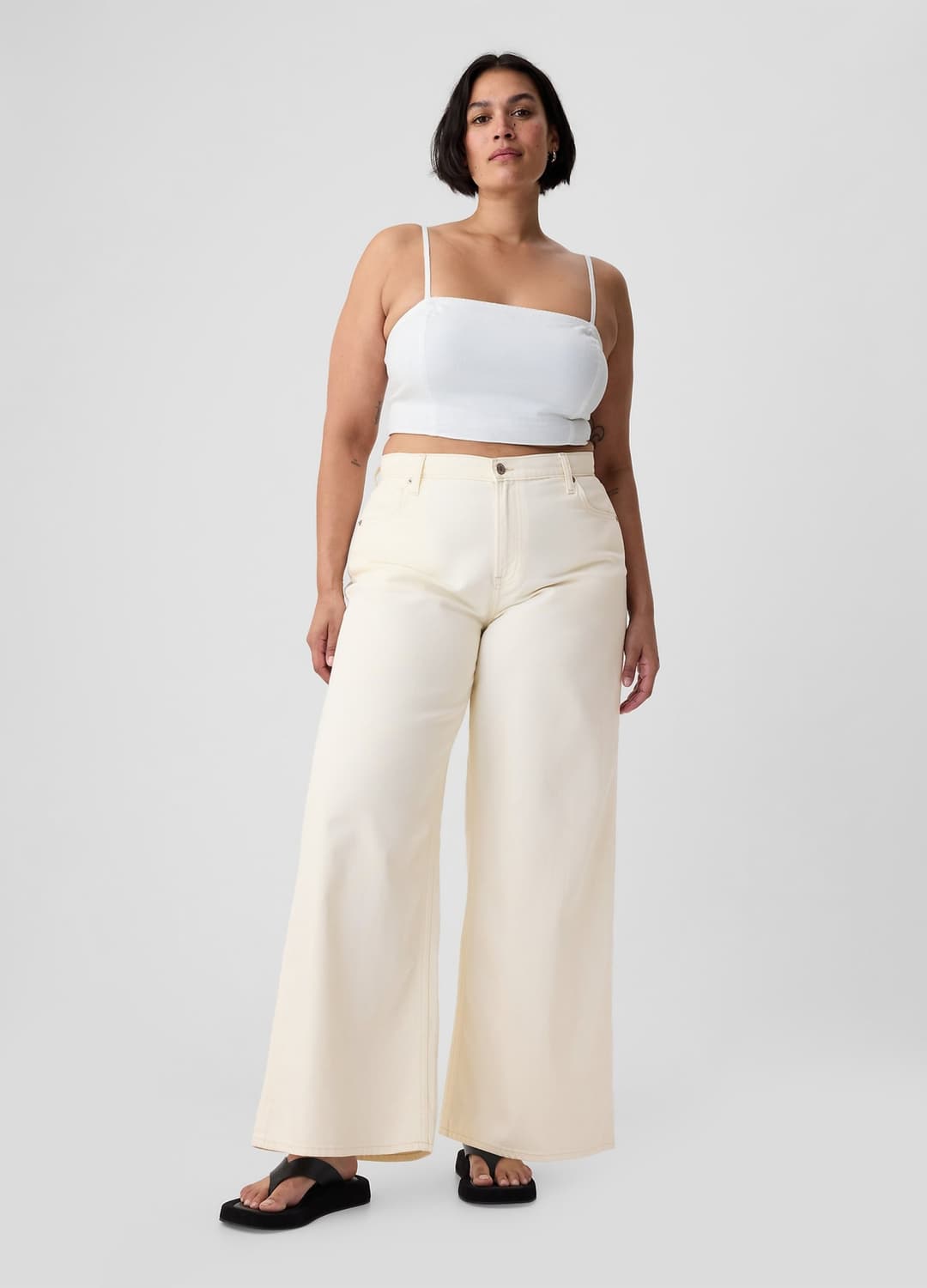 Jeans Wide Leg In Lyocell E Cotone | OVS Jeans Wide Leg In Lyocell E Cotone - 4 | OVS