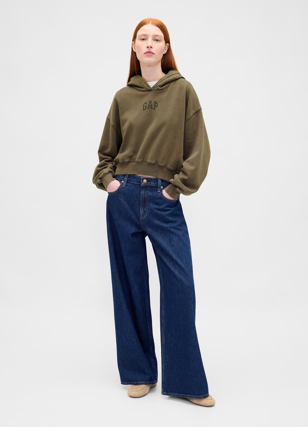 Felpa Con Cappuccio E Logo Gap | OVS Felpa Con Cappuccio E Logo Gap - 2 | OVS