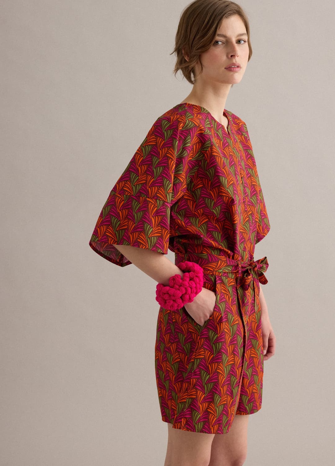 Mehrfarbige Bluse Aus Reiner Baumwolle | OVS Mehrfarbige Bluse Aus Reiner Baumwolle - 0 | OVS