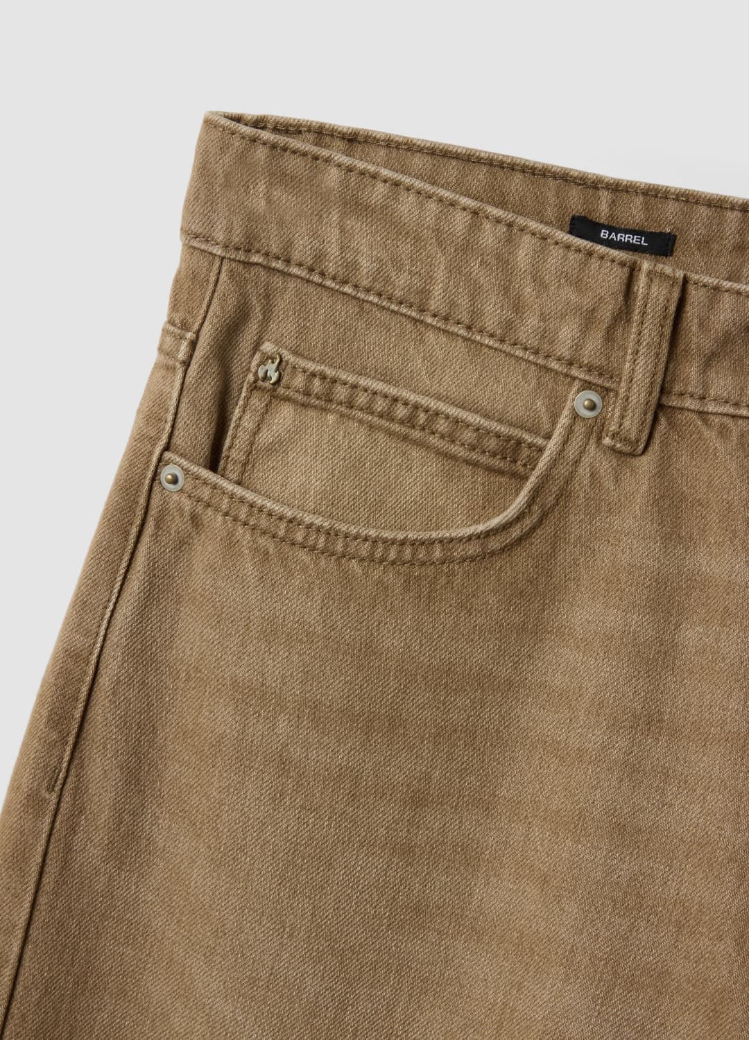 Jeans Marroni In Puro Cotone Barrel Fit | OVS Jeans Marroni In Puro Cotone Barrel Fit - 5 | OVS