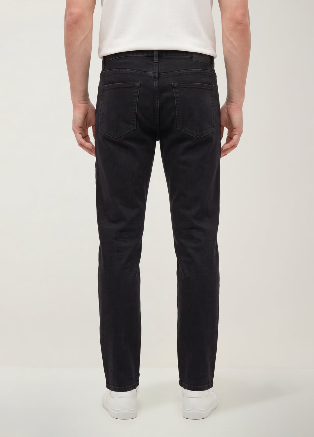 Jeans Neri Regular Tapered In Misto Cotone | OVS Jeans Neri Regular Tapered In Misto Cotone - 3 | OVS