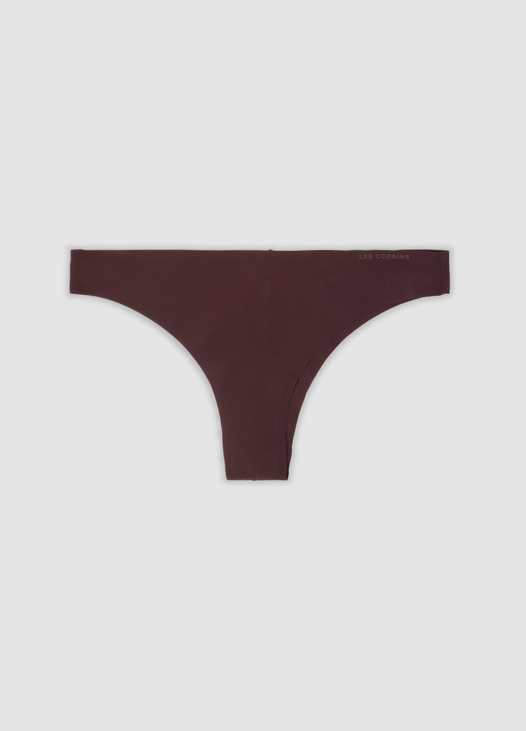 Slip Brasiliana Marrone In Cotone Organico A Vita Regular | OVS Slip Brasiliana Marrone In Cotone Organico A Vita Regular - 0 | OVS