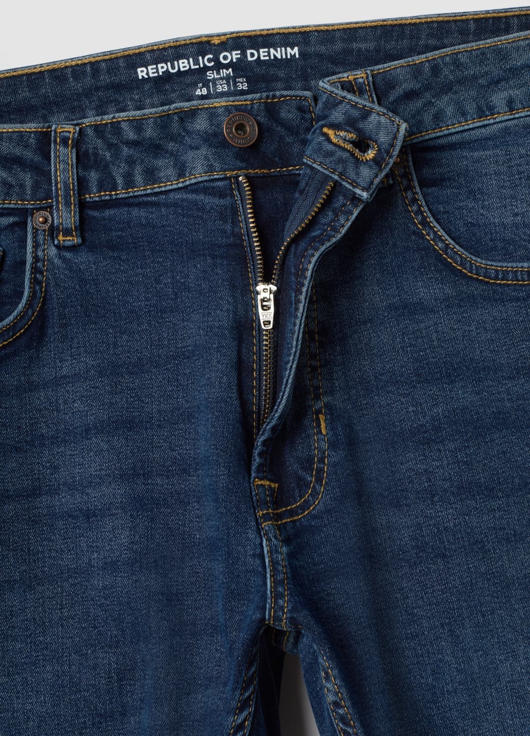 Blaue Slim-fit-jeans Aus Stretch-baumwolle | OVS Blaue Slim-fit-jeans Aus Stretch-baumwolle - 5 | OVS