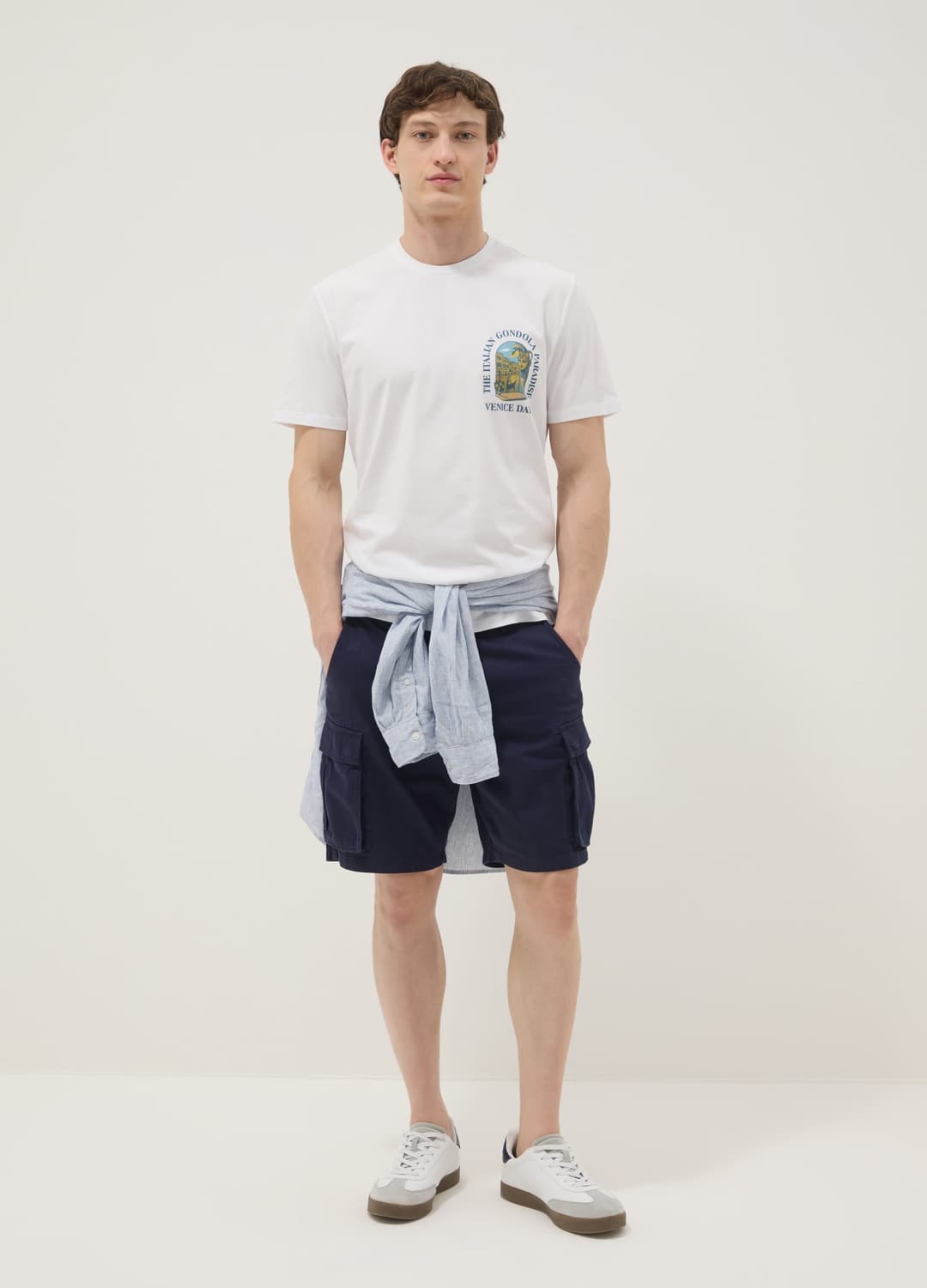 T-shirt Bianca In Puro Cotone Con Stampa Regular Fit | OVS T-shirt Bianca In Puro Cotone Con Stampa Regular Fit - 1 | OVS