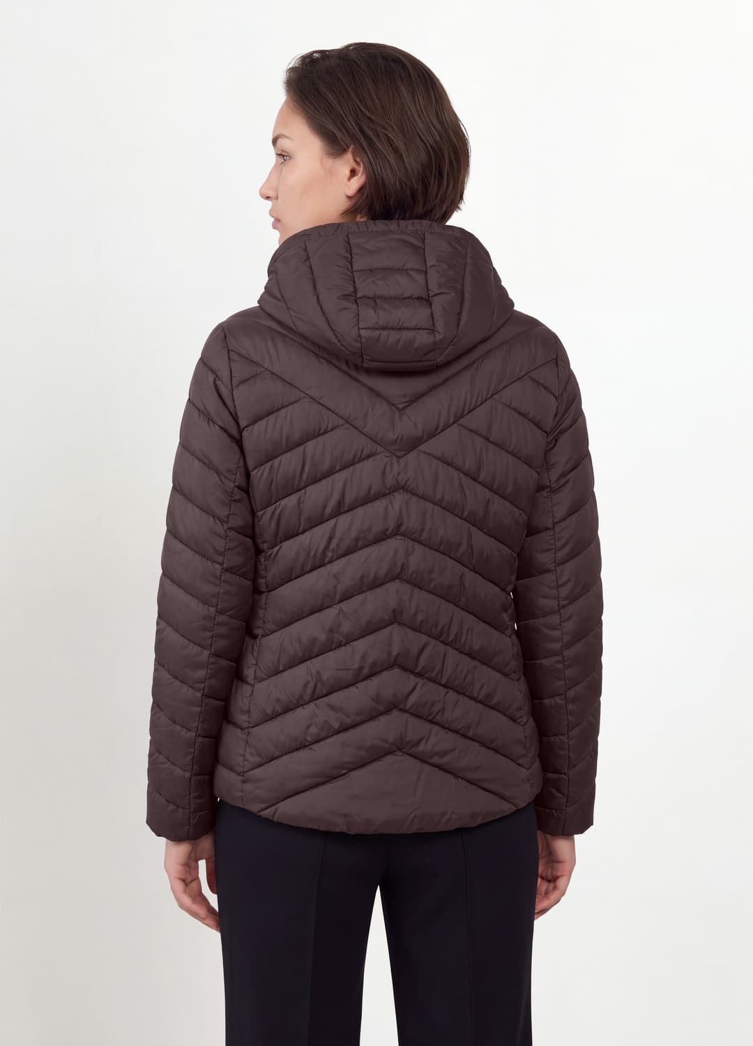 Giacca Ultralight Viola Trapuntata Con Cappuccio E Zip Regular Fit | OVS Giacca Ultralight Viola Trapuntata Con Cappuccio E Zip Regular Fit - 3 | OVS