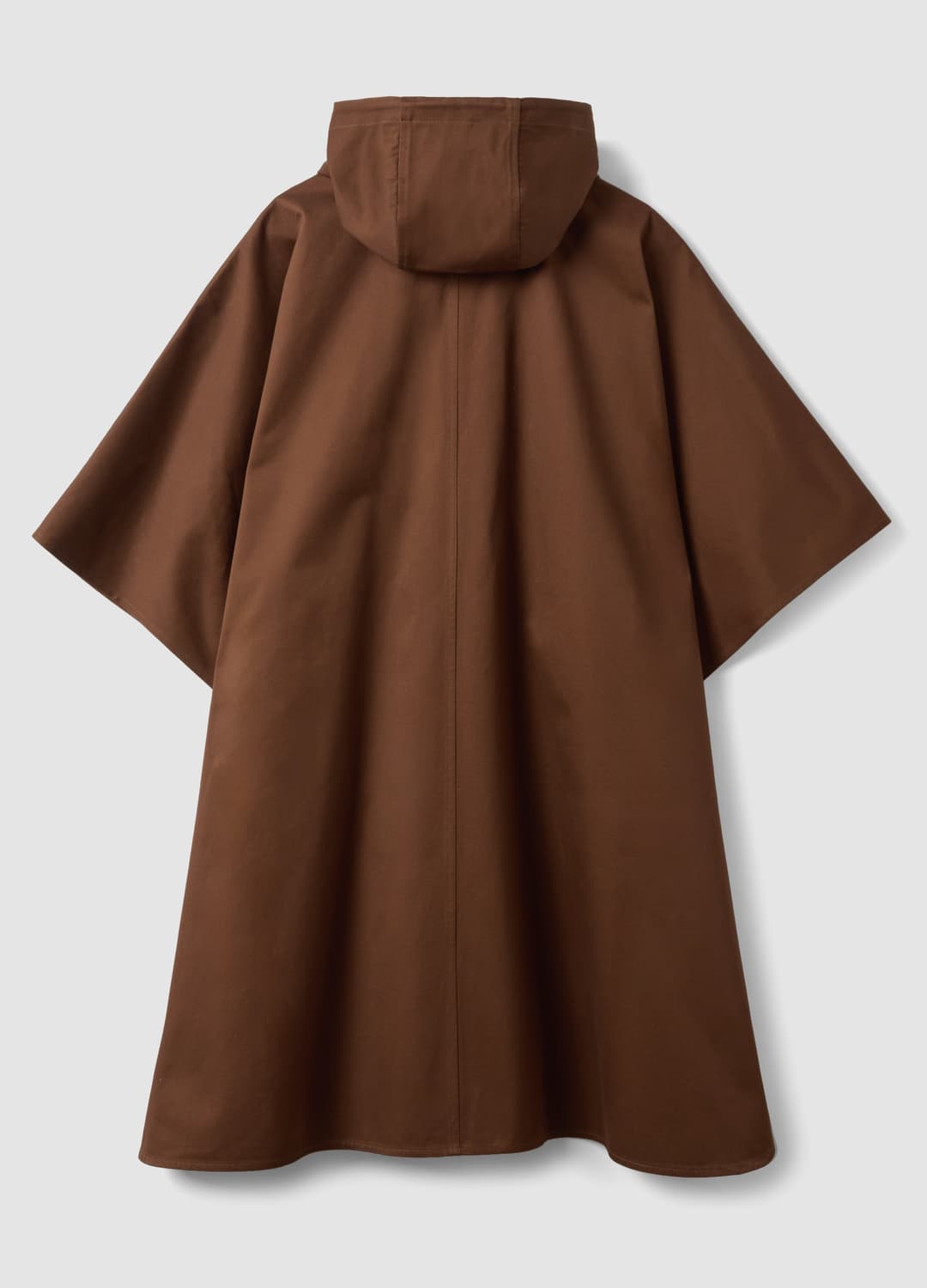 Brauner Cape Aus Reiner Baumwolle Mit Kapuze Und Oversized-passform | OVS Brauner Cape Aus Reiner Baumwolle Mit Kapuze Und Oversized-passform - 6 | OVS