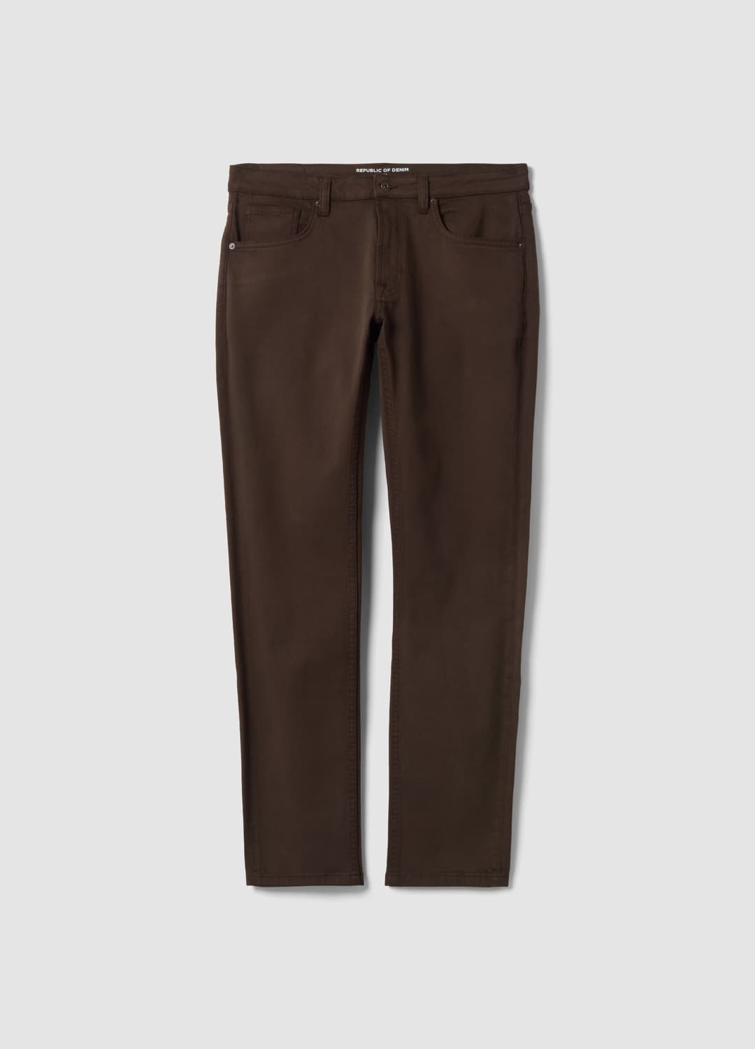 Braune Denim-jeans Aus Stretch-baumwolle | OVS Braune Denim-jeans Aus Stretch-baumwolle - 4 | OVS