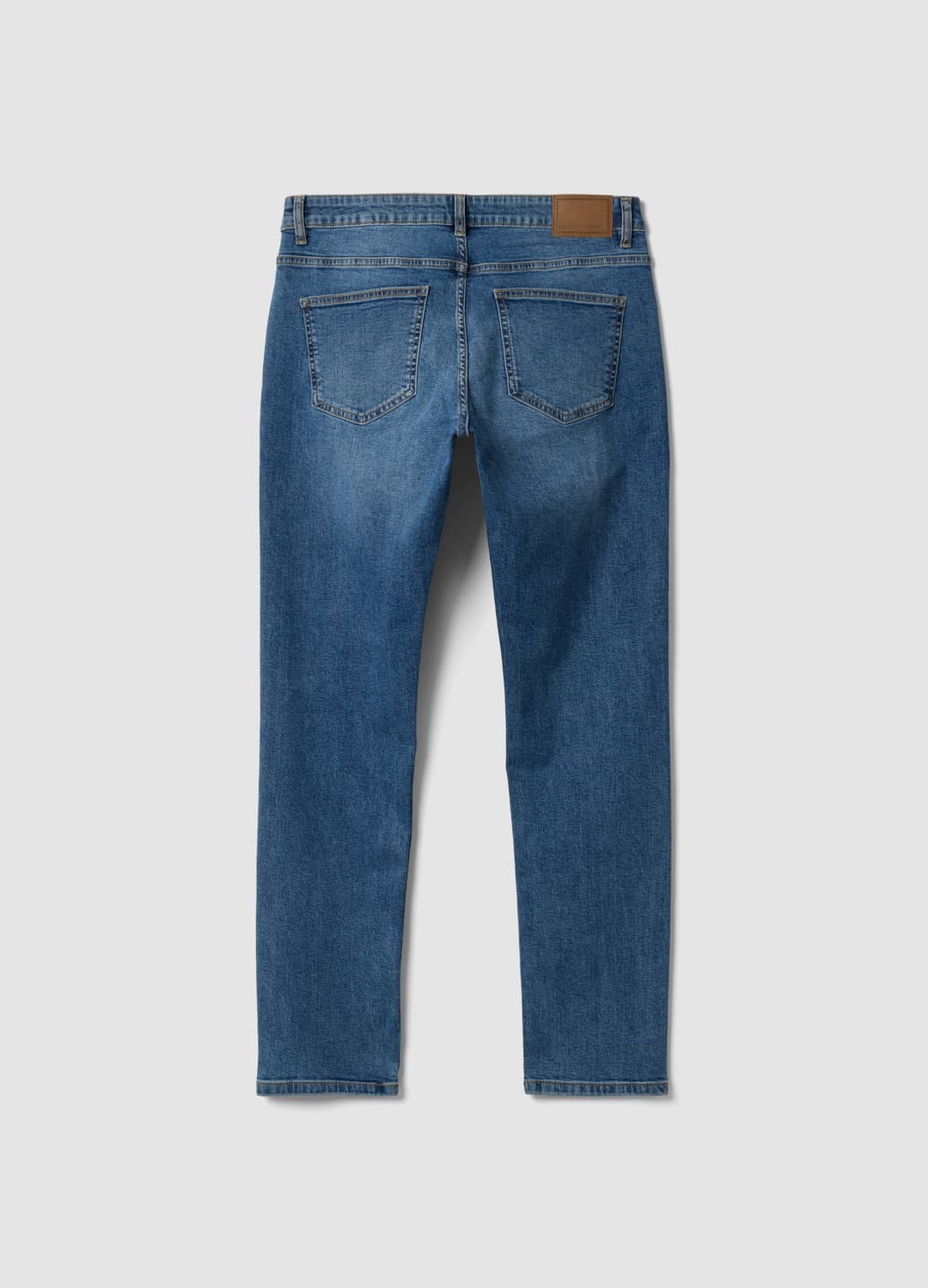 Blaue Slim-fit-jeans Aus Stretch-baumwolle | OVS Blaue Slim-fit-jeans Aus Stretch-baumwolle - 1 | OVS