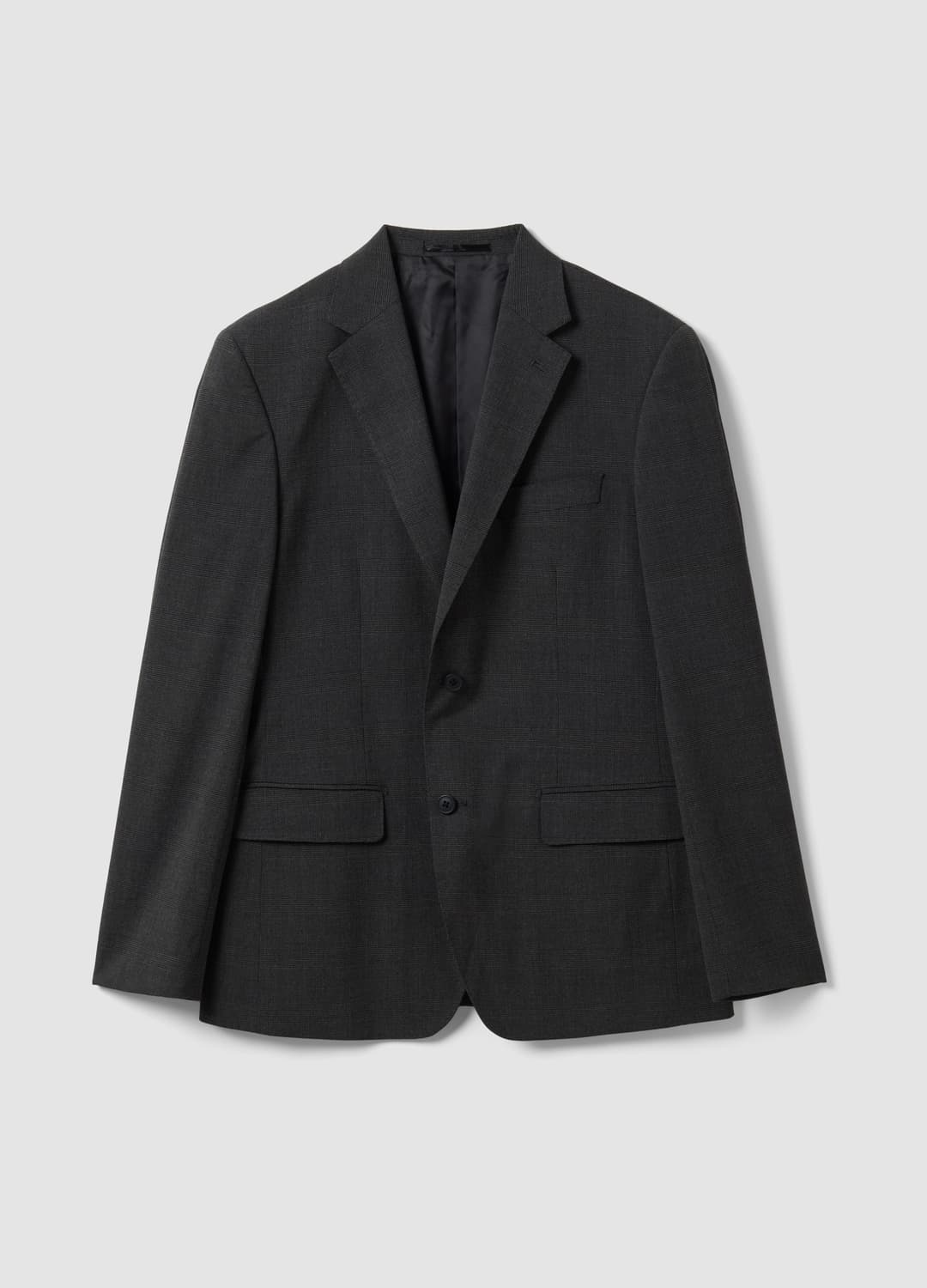 Blazer Grigio In Viscosa Elasticizzata Con Rever Classico Slim Fit | OVS Blazer Grigio In Viscosa Elasticizzata Con Rever Classico Slim Fit - 4 | OVS