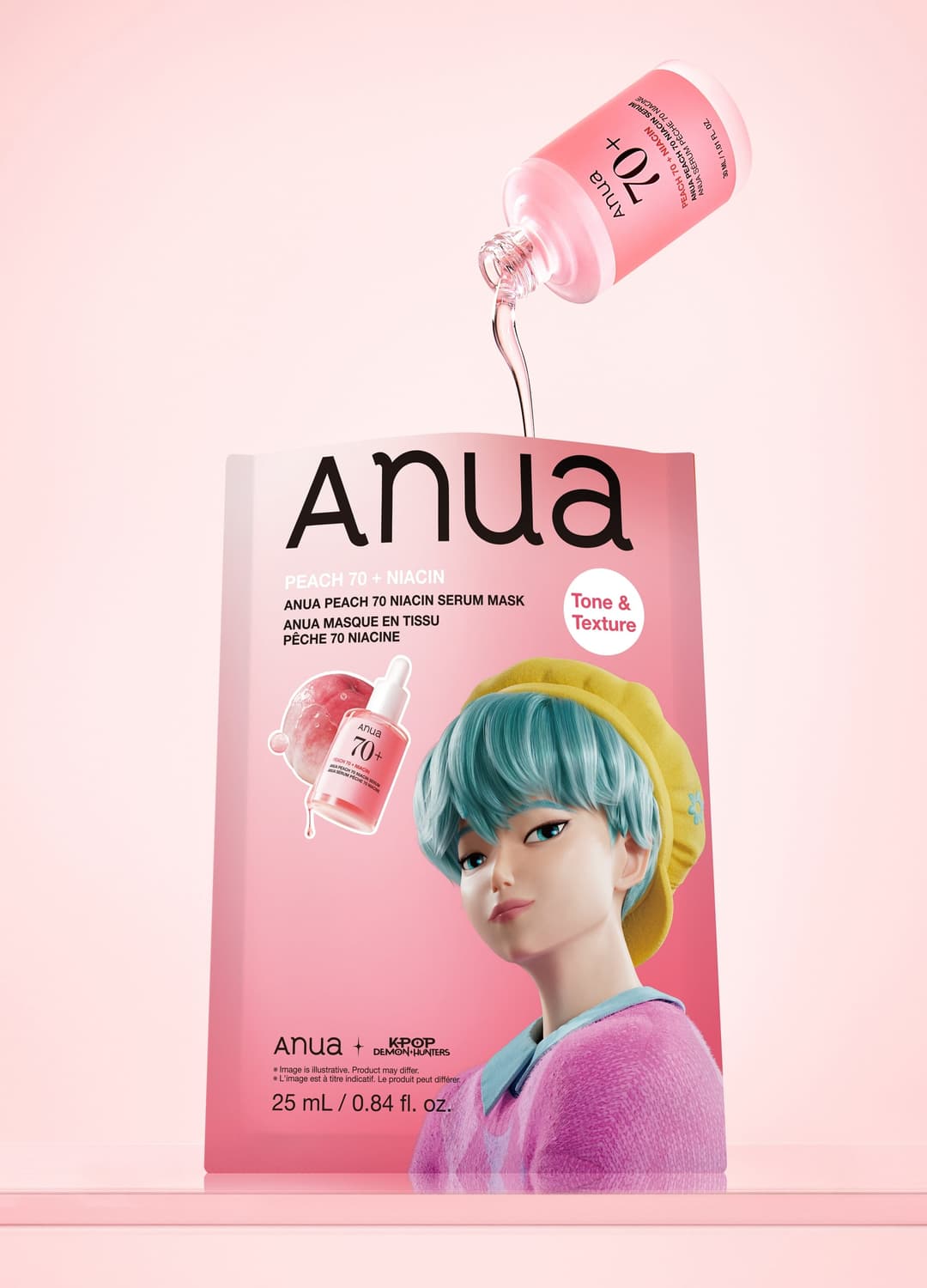 8 Hyaluronsäure-catechin Cool Slim Maske 24 Ml | Anua K-pop Demon Hunters | OVS 8 Hyaluronsäure-catechin Cool Slim Maske 24 Ml | Anua K-pop Demon Hunters - 11 | OVS