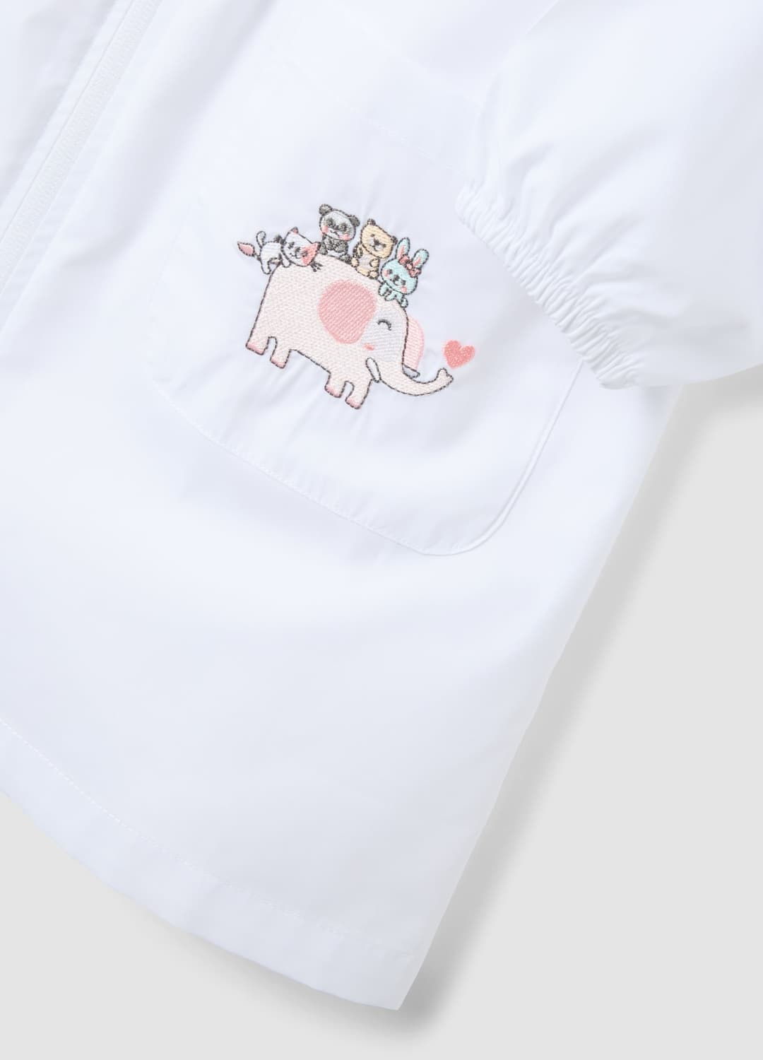 Grembiule Personalizzabile Bianco Per L'asilo Con Ricamo Animaletti | OVS Grembiule Personalizzabile Bianco Per L'asilo Con Ricamo Animaletti - 2 | OVS
