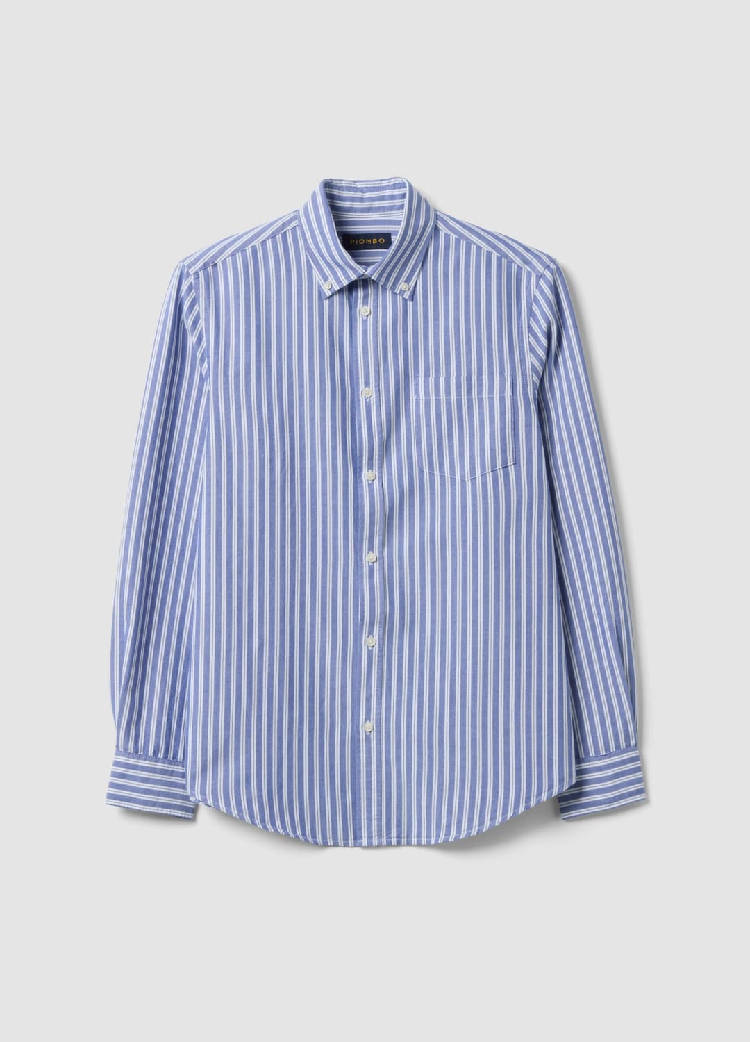 Camicia Oxford Azzurra A Righe In Puro Cotone Regular Fit | OVS Camicia Oxford Azzurra A Righe In Puro Cotone Regular Fit - 0 | OVS