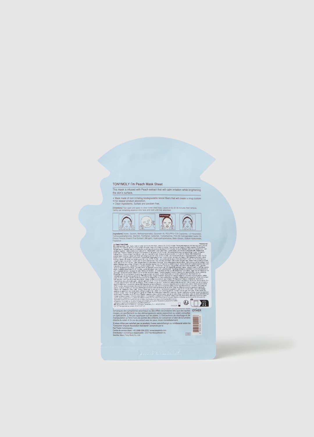 Revitalising Fabric Mask - Korean Skincare | OVS Revitalising Fabric Mask - Korean Skincare - 1 | OVS