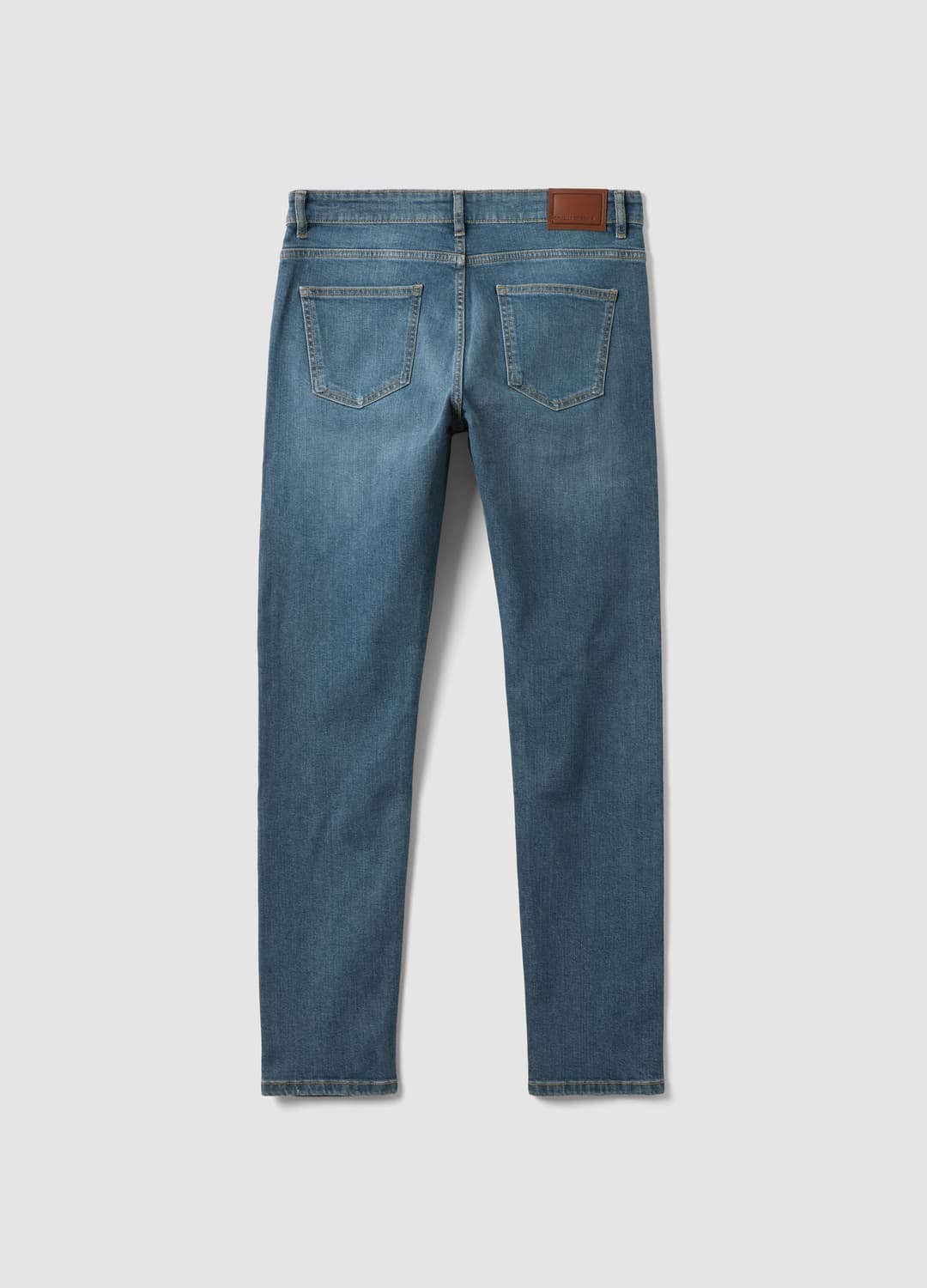 Slim-fit Jeans Aus Stretch-baumwolle In Dunkler Waschung | OVS Slim-fit Jeans Aus Stretch-baumwolle In Dunkler Waschung - 5 | OVS