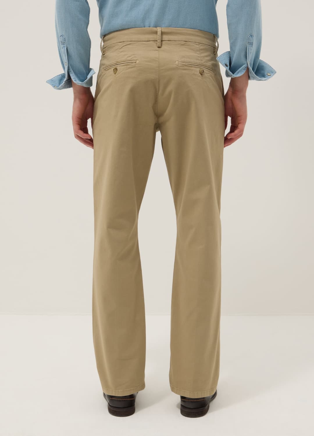 Pantaloni Chino Blu In Cotone Elasticizzato Regular Fit | OVS Pantaloni Chino Blu In Cotone Elasticizzato Regular Fit - 2 | OVS