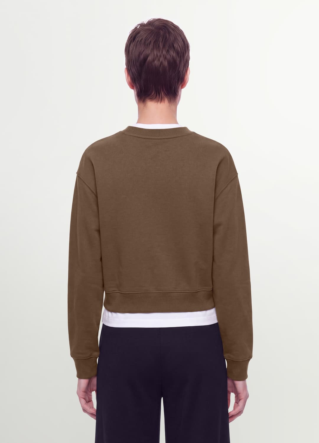 Felpa Bianca In Misto Cotone A Girocollo Regular Fit | OVS Felpa Bianca In Misto Cotone A Girocollo Regular Fit - 2 | OVS