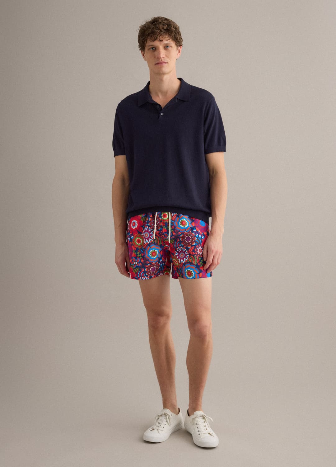 Mehrfarbige Badeshorts Mit Floralem Print | OVS Mehrfarbige Badeshorts Mit Floralem Print - 0 | OVS