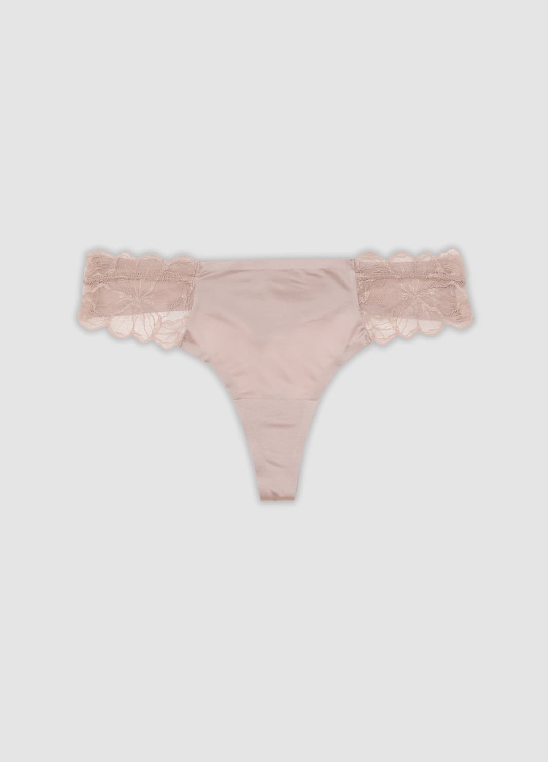 Slip Brasiliana Rosa In Microfibra Elasticizzata Con Pizzo | OVS Slip Brasiliana Rosa In Microfibra Elasticizzata Con Pizzo - 0 | OVS