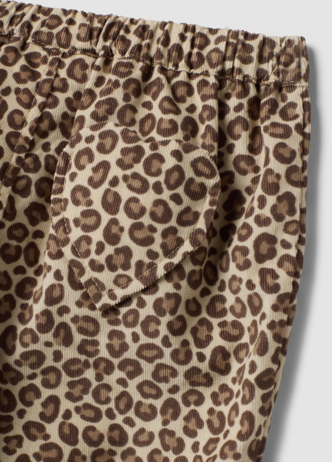 Pantaloni Marroni In Misto Cotone E Lyocell Animalier Per Neonata | OVS Pantaloni Marroni In Misto Cotone E Lyocell Animalier Per Neonata - 2 | OVS