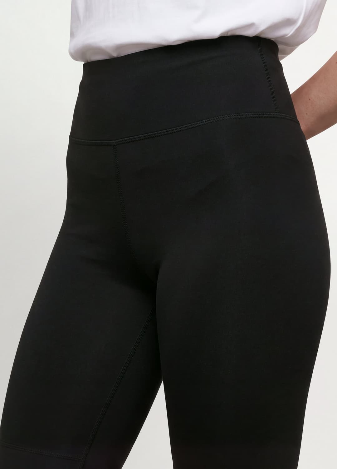 Leggings In Cotone Elasticizzato Nero Slim Fit | OVS Leggings In Cotone Elasticizzato Nero Slim Fit - 3 | OVS