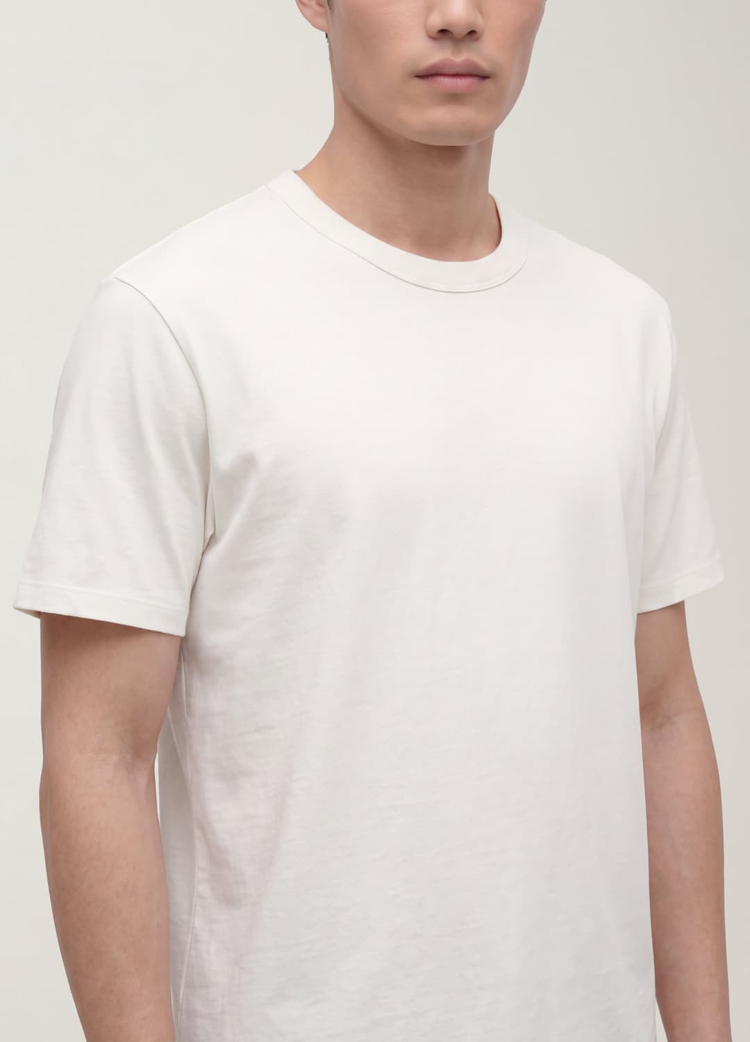 Weißes T-shirt Aus Reiner Baumwolle Mit Rundhalsausschnitt | OVS Weißes T-shirt Aus Reiner Baumwolle Mit Rundhalsausschnitt - 3 | OVS