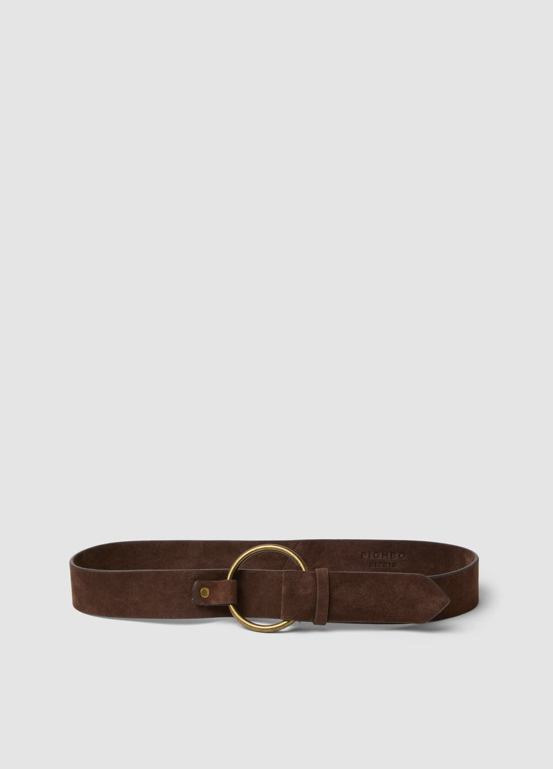 Cintura Marrone In Vera Pelle Con Fibbia Ad Anello | OVS Cintura Marrone In Vera Pelle Con Fibbia Ad Anello - 0 | OVS