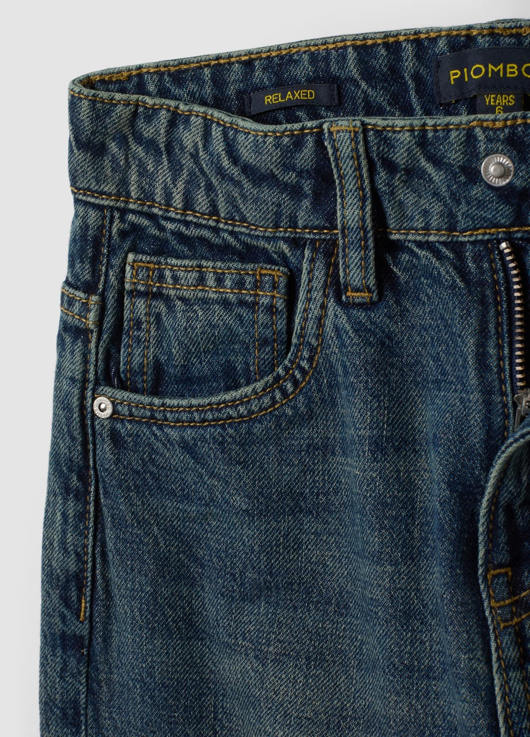 Jeans Blu In Puro Cotone Skater Fit Per Bambino | OVS Jeans Blu In Puro Cotone Skater Fit Per Bambino - 6 | OVS