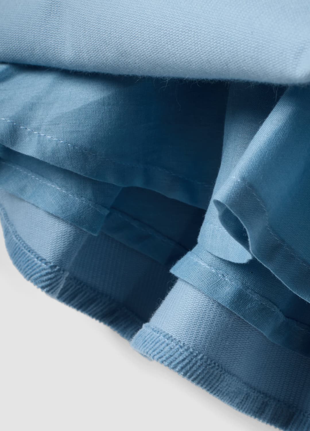 Gonna Pantalone Azzurra A Coste In Puro Cotone Con Fantasia Floreale | OVS Gonna Pantalone Azzurra A Coste In Puro Cotone Con Fantasia Floreale - 3 | OVS