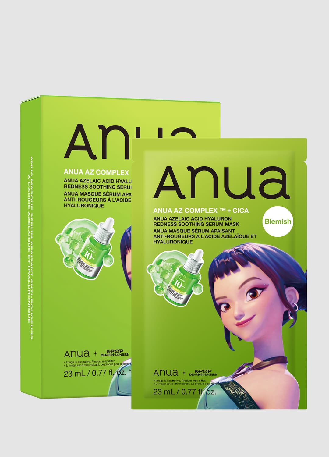 8 Hyaluronsäure-catechin Cool Slim Maske 24 Ml | Anua K-pop Demon Hunters | OVS 8 Hyaluronsäure-catechin Cool Slim Maske 24 Ml | Anua K-pop Demon Hunters - 3 | OVS