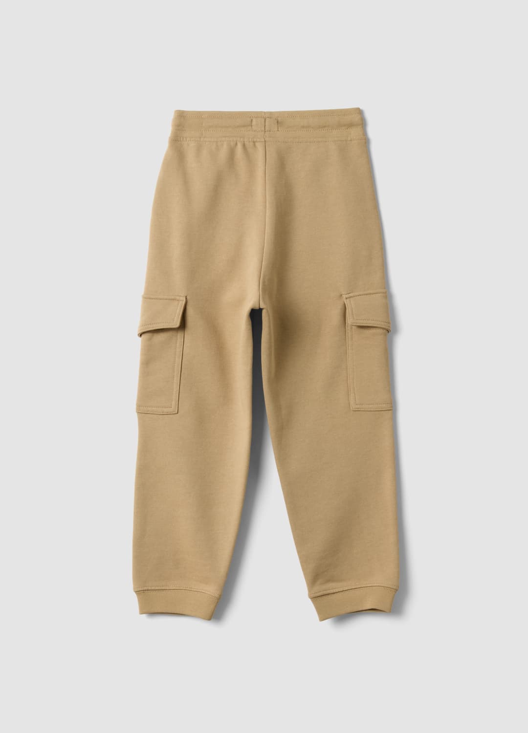 Pantaloni Jogger Beige In Misto Cotone Con Tasche Cargo Per Bambino | OVS Pantaloni Jogger Beige In Misto Cotone Con Tasche Cargo Per Bambino - 1 | OVS