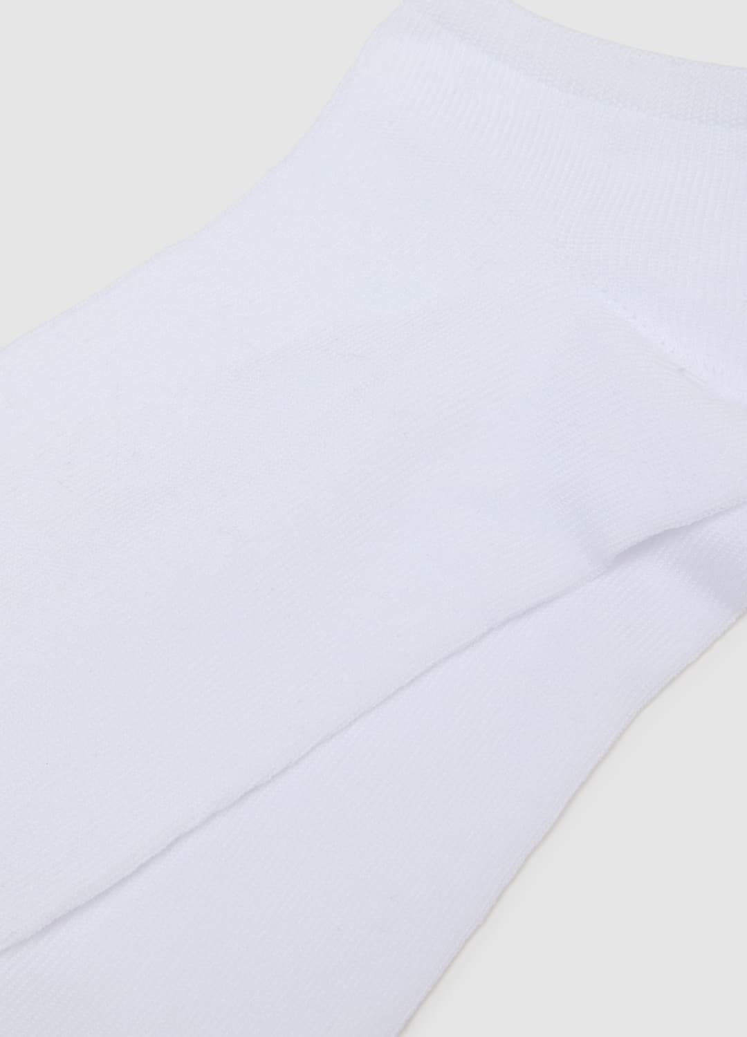 Dreierpack Weiße Baumwoll-mischsocken Mit Niedrigem Schnitt Und Regulärer Passform | OVS Dreierpack Weiße Baumwoll-mischsocken Mit Niedrigem Schnitt Und Regulärer Passform - 2 | OVS