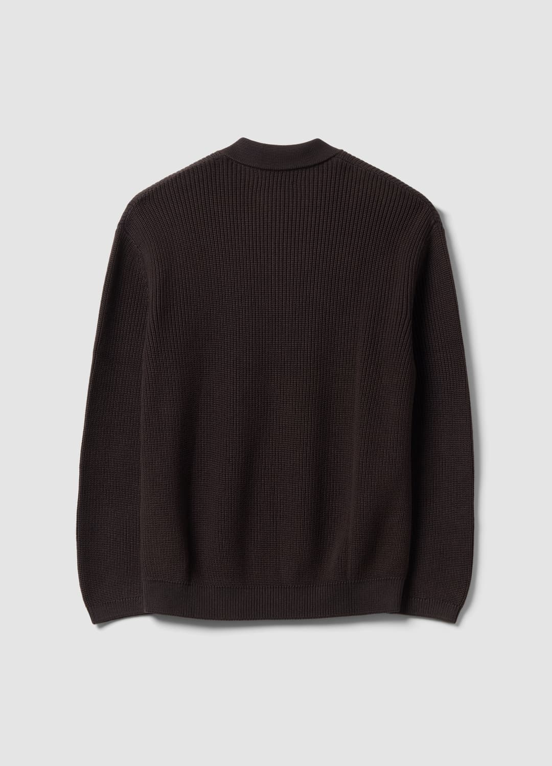Maglia Marrone In Puro Cotone Con Colletto Polo Over Fit | OVS Maglia Marrone In Puro Cotone Con Colletto Polo Over Fit - 6 | OVS