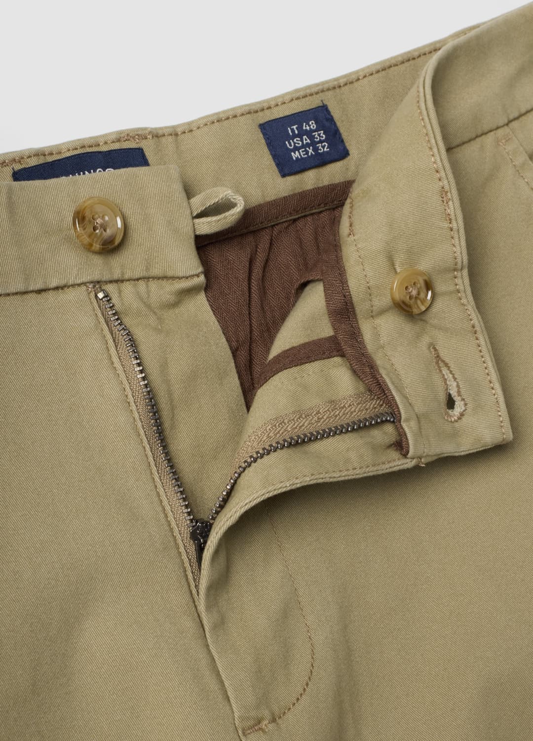 Pantaloni Chino Blu In Twill Di Cotone Elasticizzato Slim Fit | OVS Pantaloni Chino Blu In Twill Di Cotone Elasticizzato Slim Fit - 5 | OVS