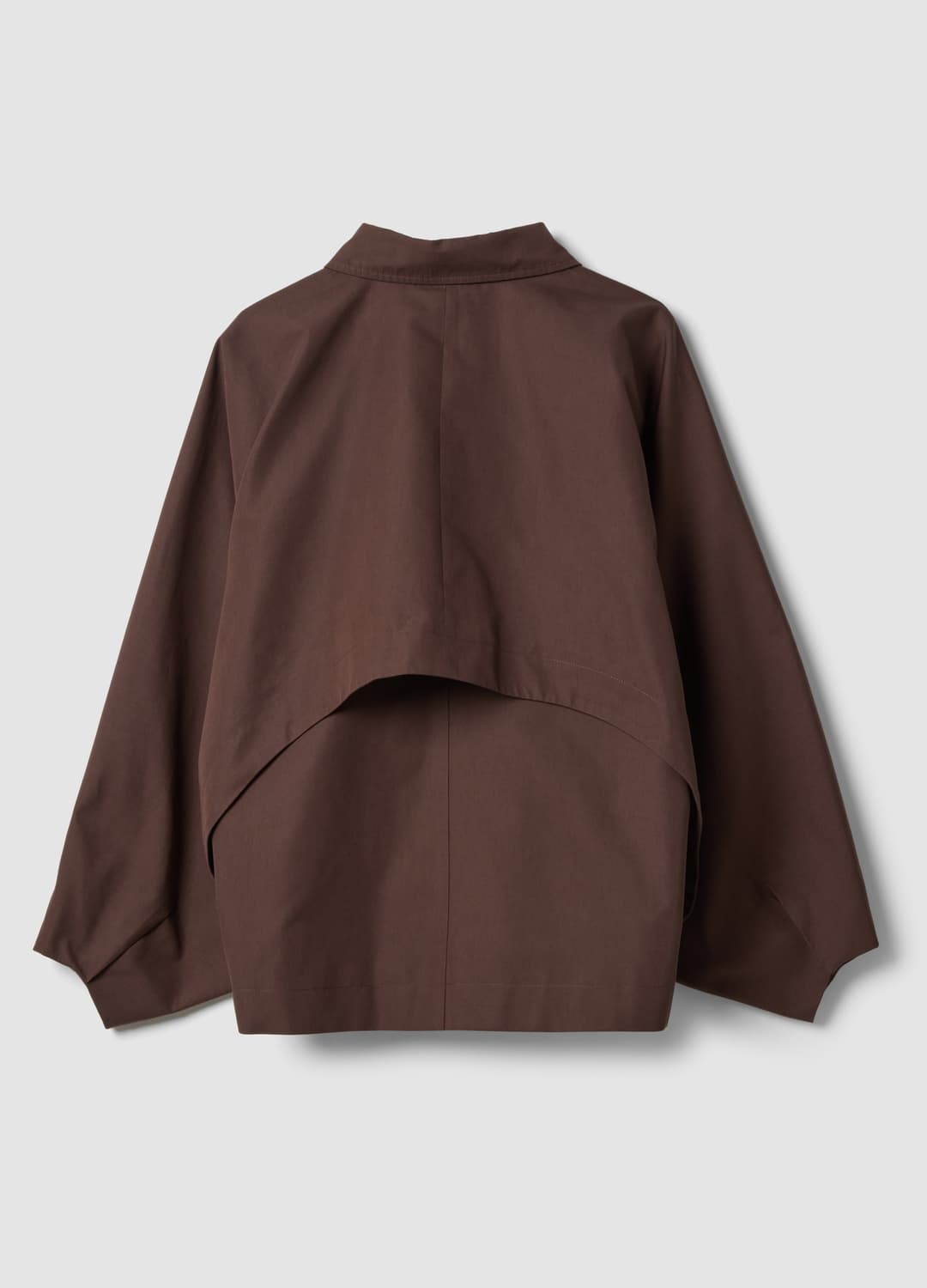 Trench Corto Marrone In Misto Cotone Con Collo Camicia | OVS Trench Corto Marrone In Misto Cotone Con Collo Camicia - 2 | OVS