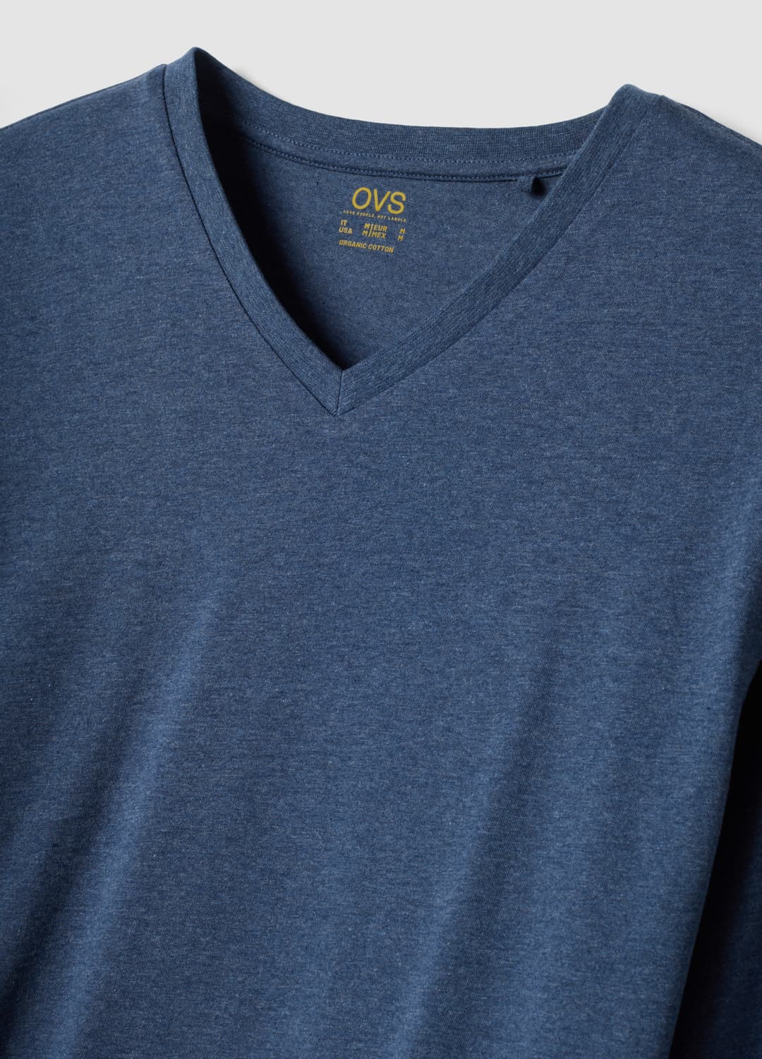 Pigiama Blu In Puro Cotone Organico Con Scollo A V | OVS Pigiama Blu In Puro Cotone Organico Con Scollo A V - 4 | OVS