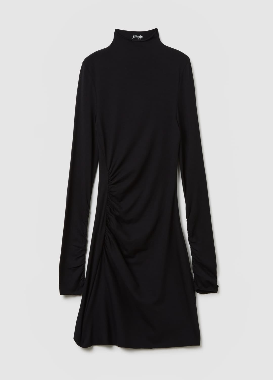 Mock-neck Mini Dress Black | OVS Mock-neck Mini Dress Black - 5 | OVS