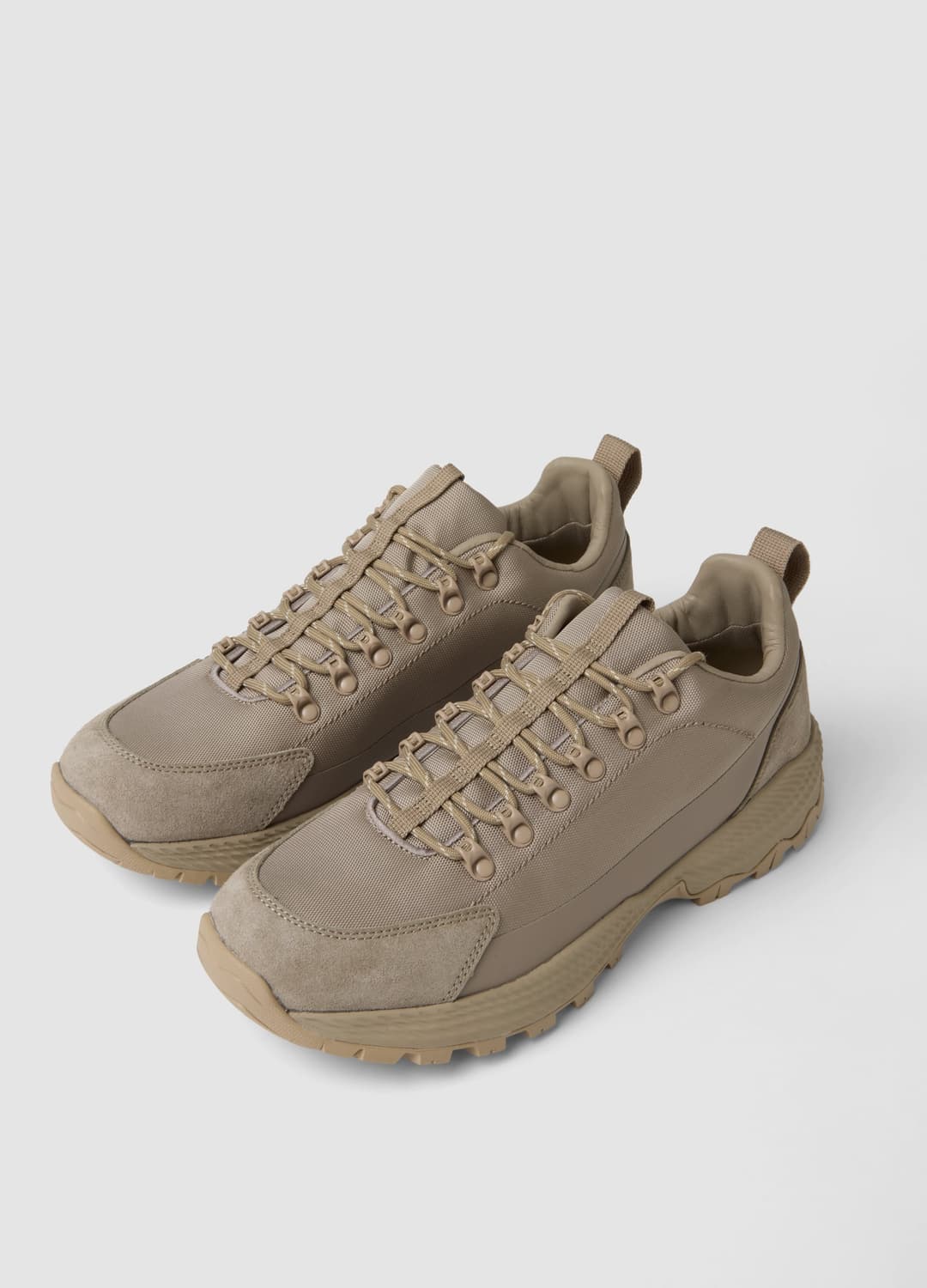 Beige Low-top-sneaker Mit Profilsohle | OVS Beige Low-top-sneaker Mit Profilsohle - 1 | OVS