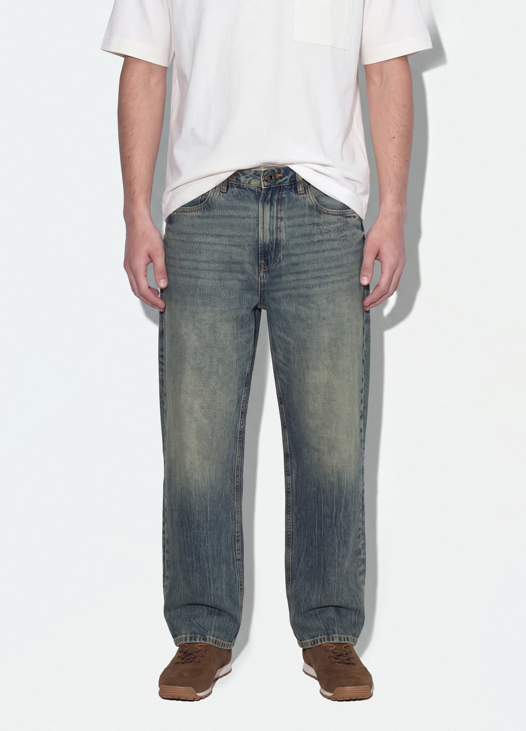 Baggy-fit Denim-jeans Aus Reiner Baumwolle | OVS Baggy-fit Denim-jeans Aus Reiner Baumwolle - 1 | OVS