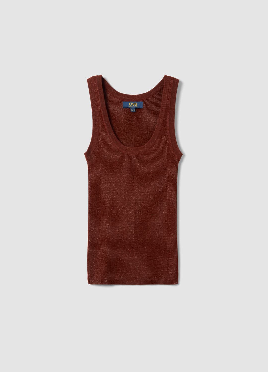 Braunes Tanktop Aus Viskosemischung | OVS Braunes Tanktop Aus Viskosemischung - 4 | OVS