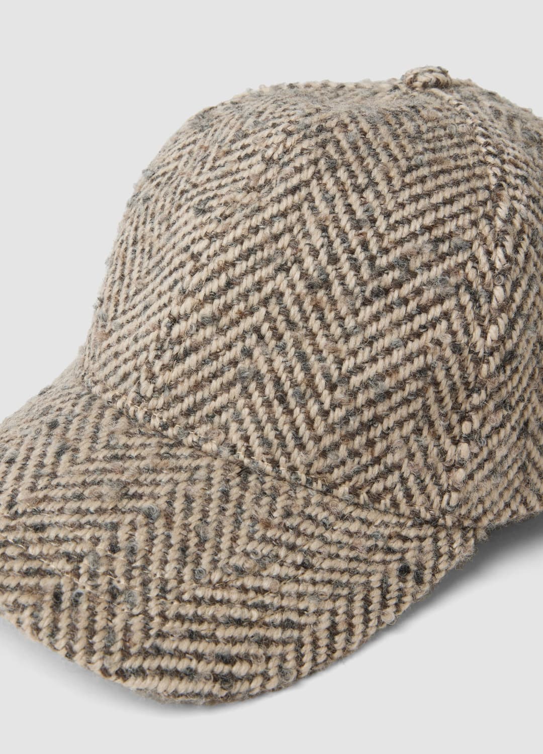 Cappello Beige In Misto Lana Con Fantasia | OVS Cappello Beige In Misto Lana Con Fantasia - 1 | OVS