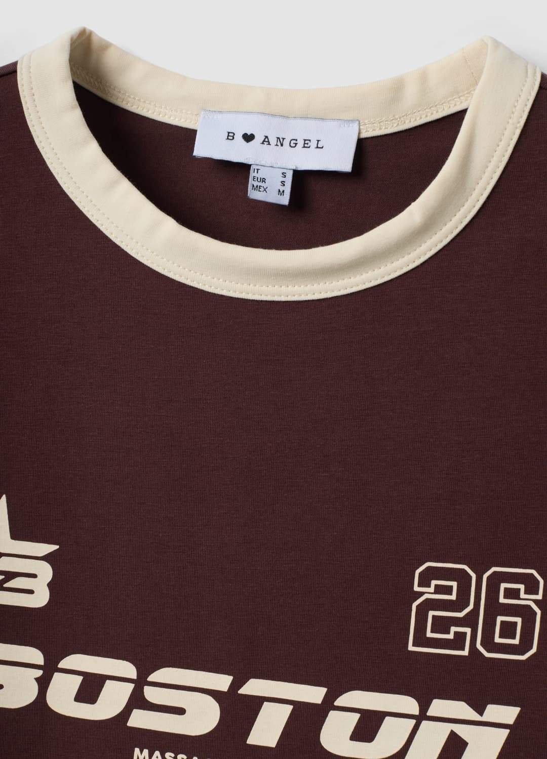 Weißes Baumwoll-t-shirt Mit Frontprint Und Kontrastabschlüssen | OVS Weißes Baumwoll-t-shirt Mit Frontprint Und Kontrastabschlüssen - 5 | OVS